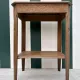 Art Deco side table in wood