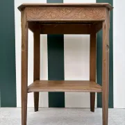 Art Deco side table in wood