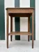 Art Deco side table in wood