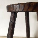 Vintage tripod stool, plant stand