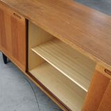 Buffet en frêne, design danois, années 1970, production : Skovby Møbelfabrik