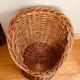 Vintage rattan / wicker armchair for children, 1970s