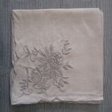 12 old cotton embroidered napkins