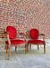 Pair Of Louis XVI Style Medallion Armchairs XIX Eme Century