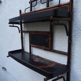 Napoleon 3 lacquered wooden wall shelf