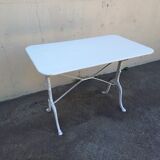 Old garden table