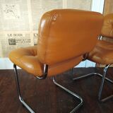 Deux chaises, roche bobois, années 70