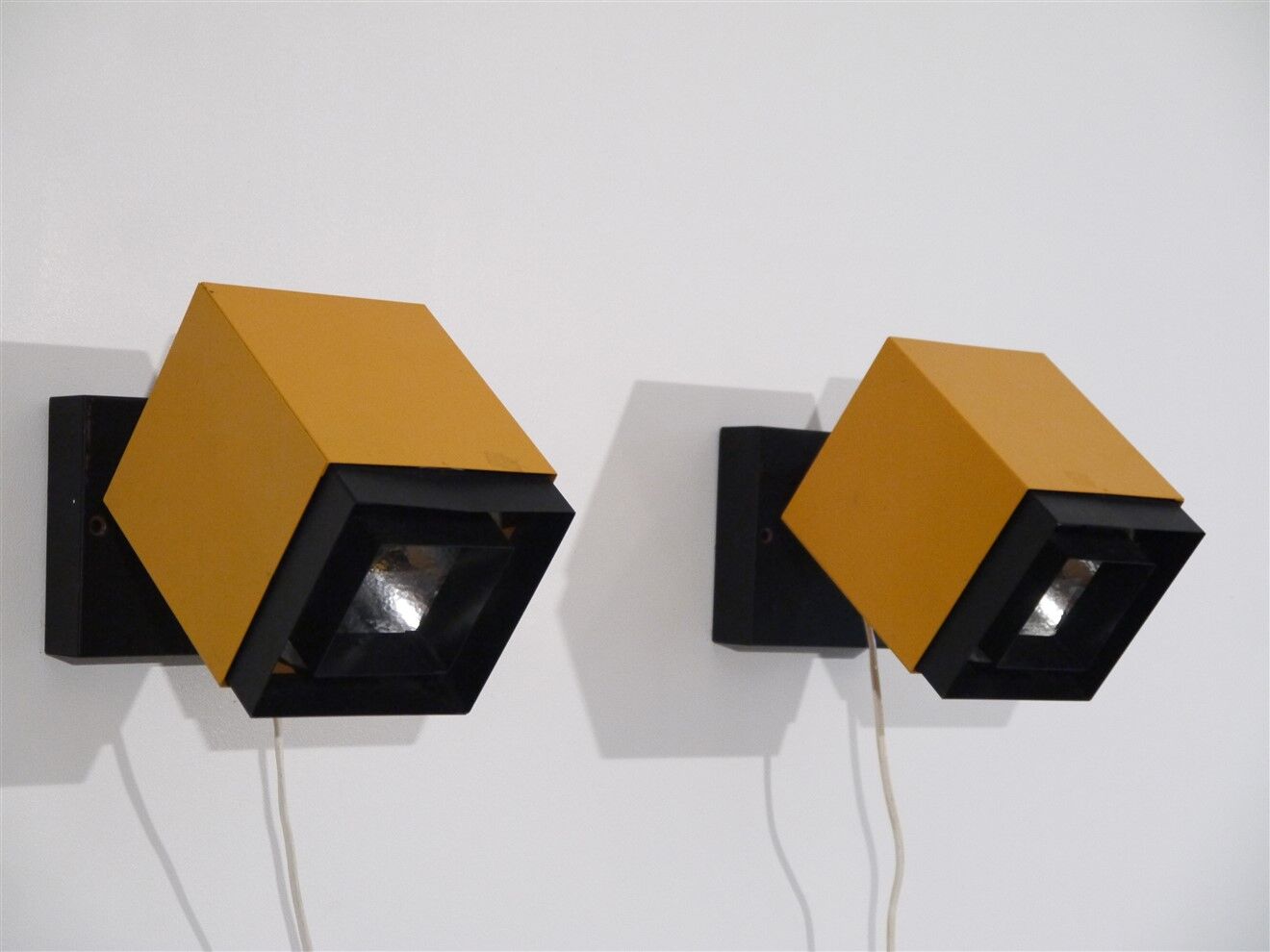 Pair of wall lamps 1970