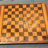 Old checkers game box