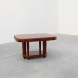 Art Deco Extendable Dining Table by De Coene, Belgium 1935