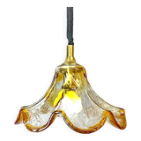 Murano glass pull down hanging light