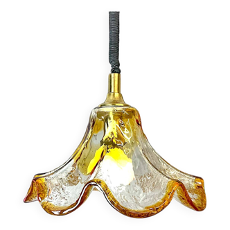 Murano glass pull down hanging light