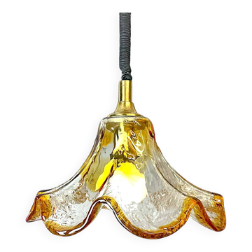Murano glass pull down hanging light