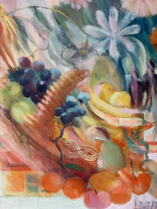 Nature morte signée de 1971