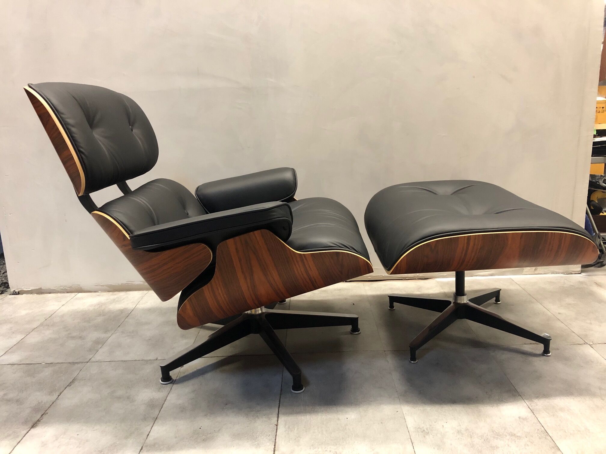 Eames lounge chair and ottoman, Herman Miller edition