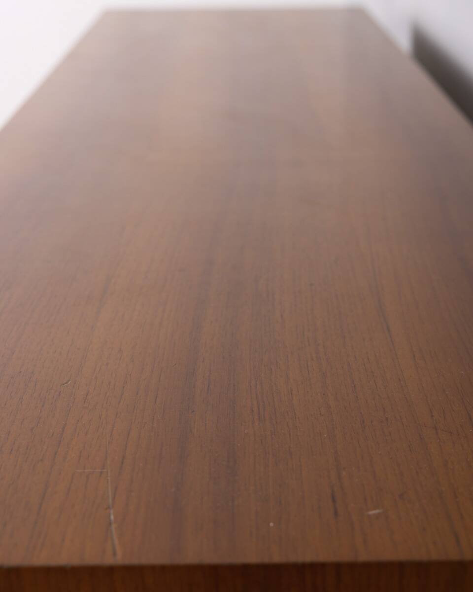 Vintage 1960s teak wood sideboard, italian design