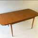 Table à manger extensible du milieu du siècle des années 1970 par Schreiber Furniture