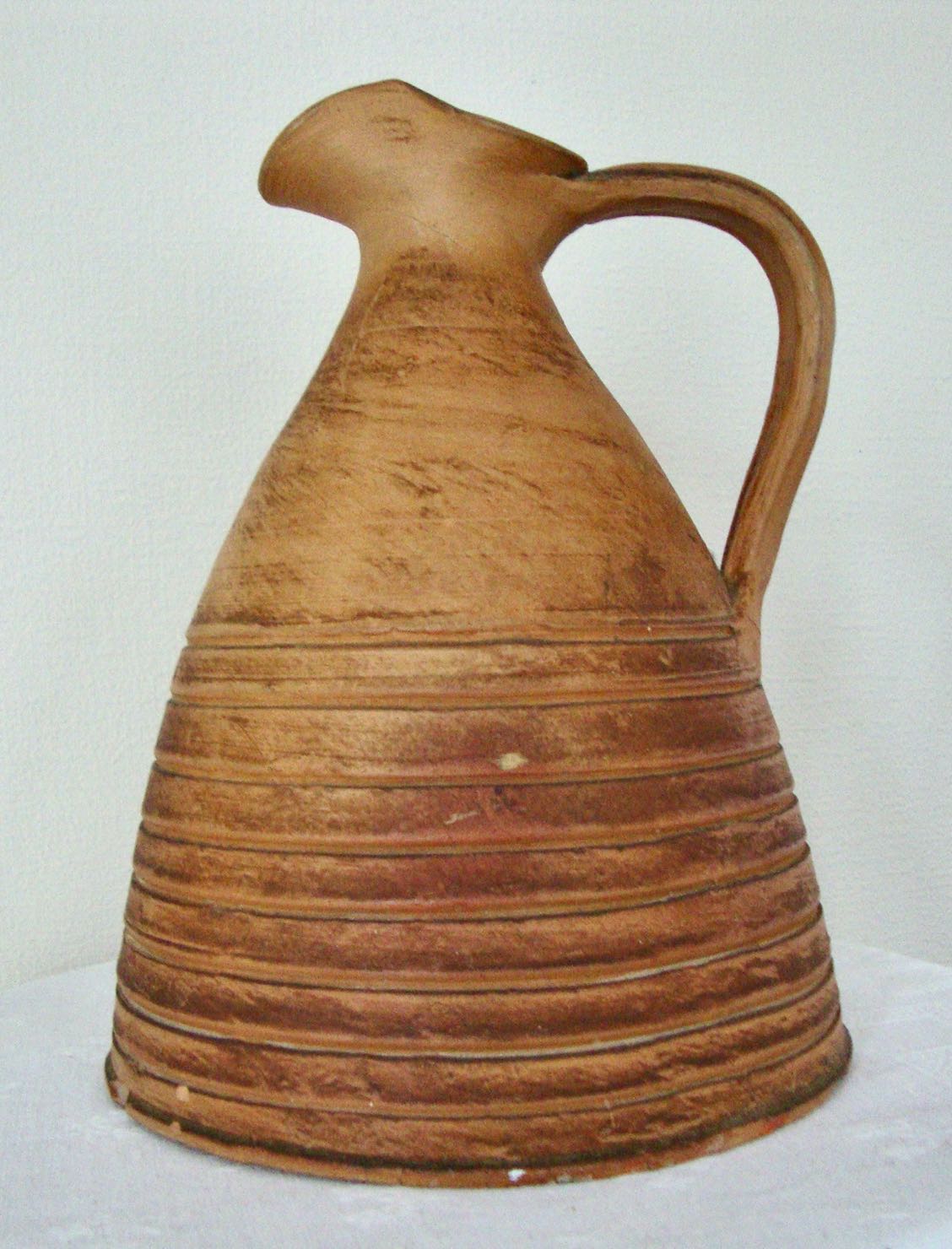 Pitcher or terracotta vase