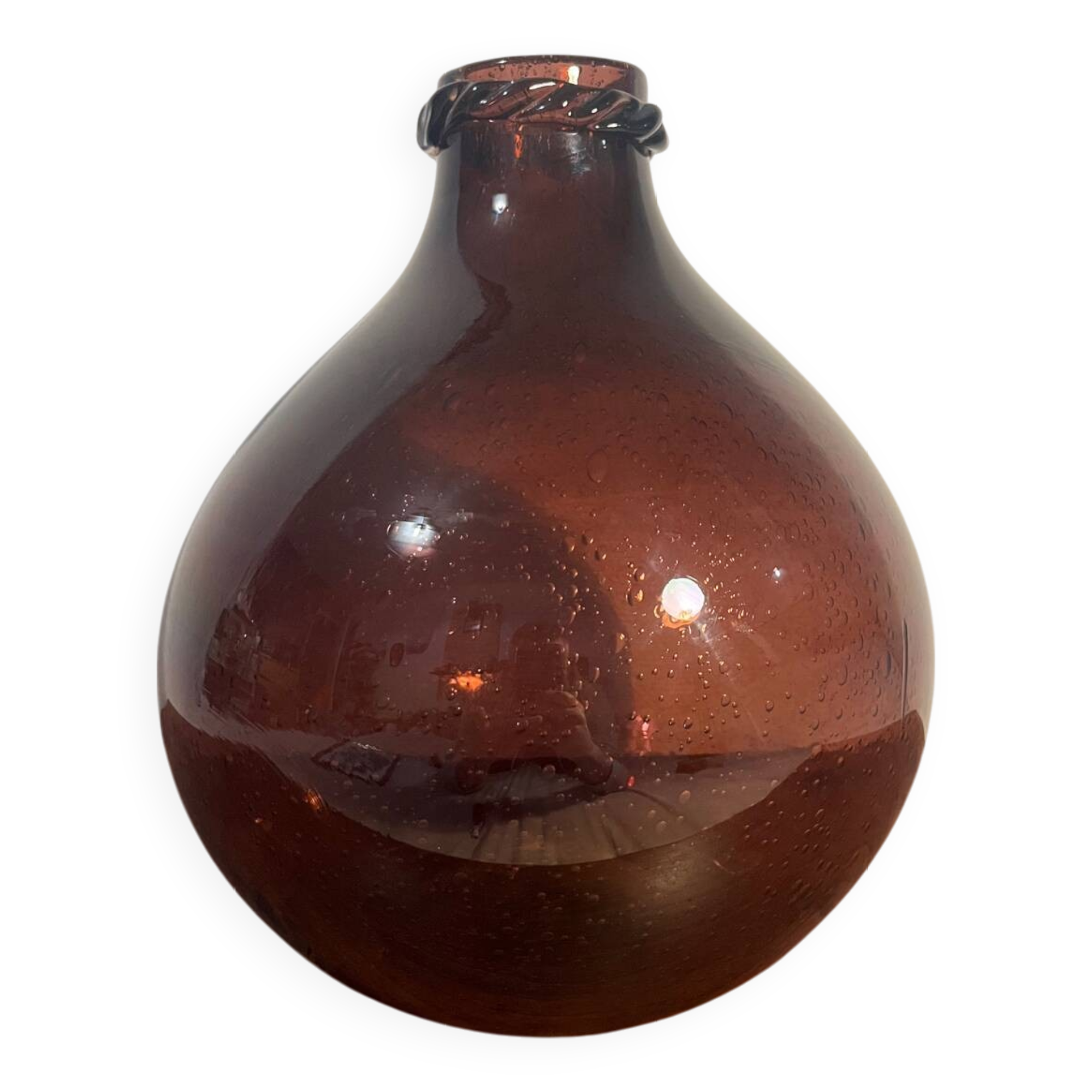 Demijohn carboy vase glassware BIOT France