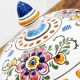 Vintage polychrome box'70 made of Delft ceramic. In perfect condition.