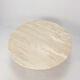 Italian travertine coffee table, 1970s