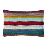 Vintage turkish handmade kilim cushion cover , 30 x 50 cm