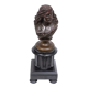 Bronze bust jacob van campen, 1595 - 1675, sculptor jacques elion 1842-1893