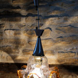 Tulip suspension in Murano glass 70s