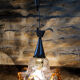 Tulip suspension in Murano glass 70s