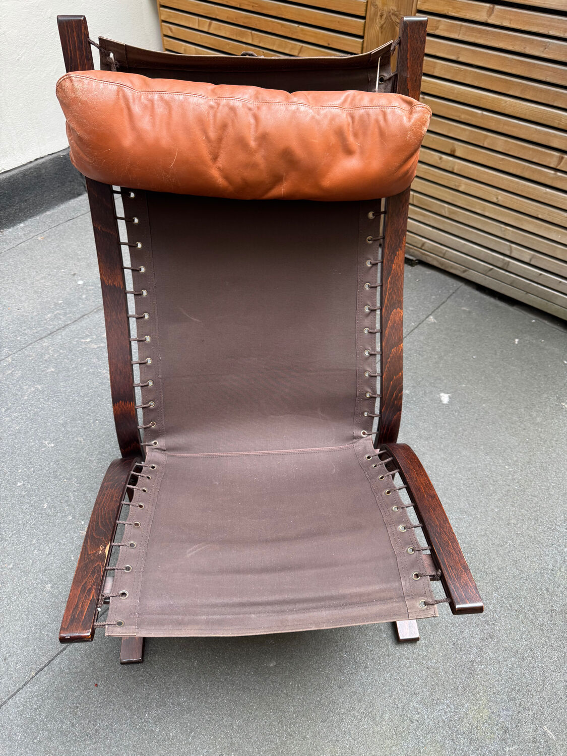 Fauteuil Siesta Lounge par Ingmar Relling pour Westnofa, Norvège