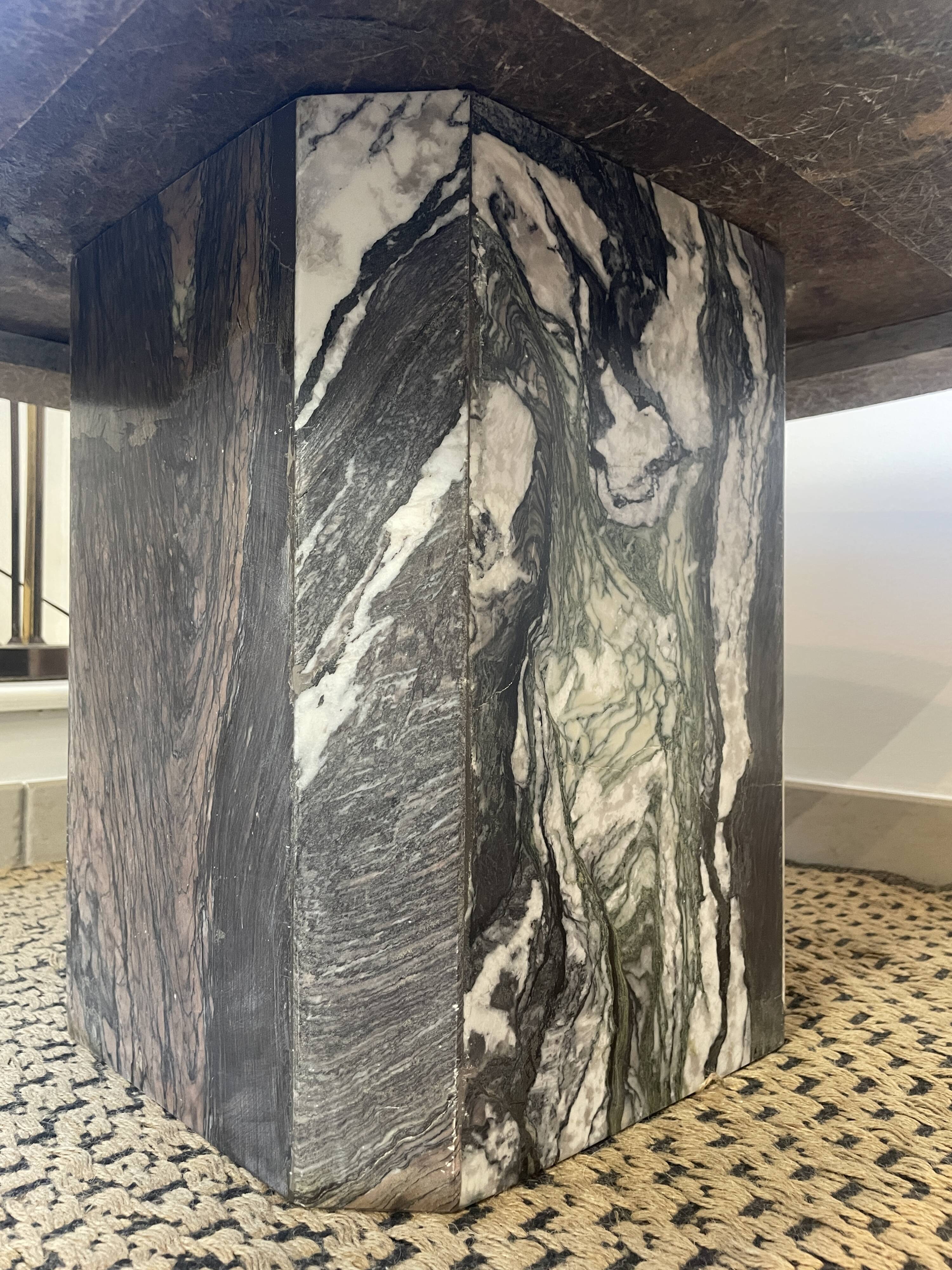 Italian marble coffee table