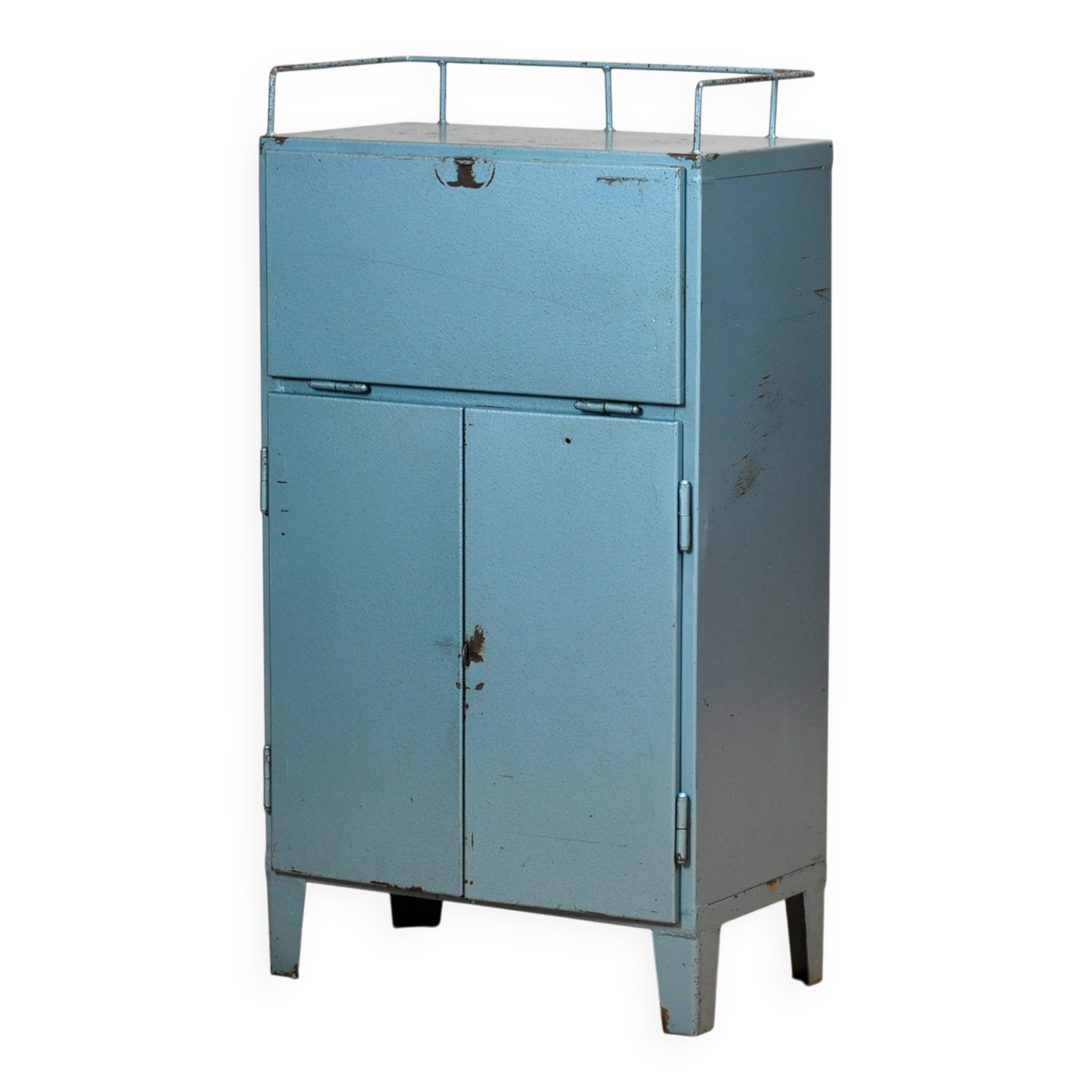 Industrial four-drawer cabinet from the 1970s