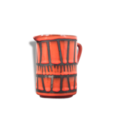 Petit pichet en céramique - Céramique Capron - Pichet rouge (Vallauris)