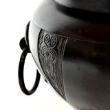 Cache-pot en bronze, inspiration grecque – 1900