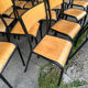 Lot de 50 chaises écoles bois et métal