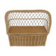 Rattan and wicker toy box
