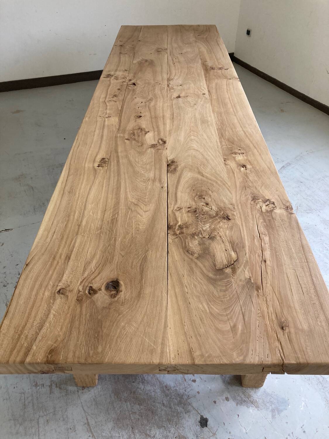 Table de ferme XXXL en 6 pieds