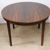 Vintage extendable rosewood dining table, 1960s