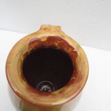 Ceramic jug, provencal style, nice size, with handle