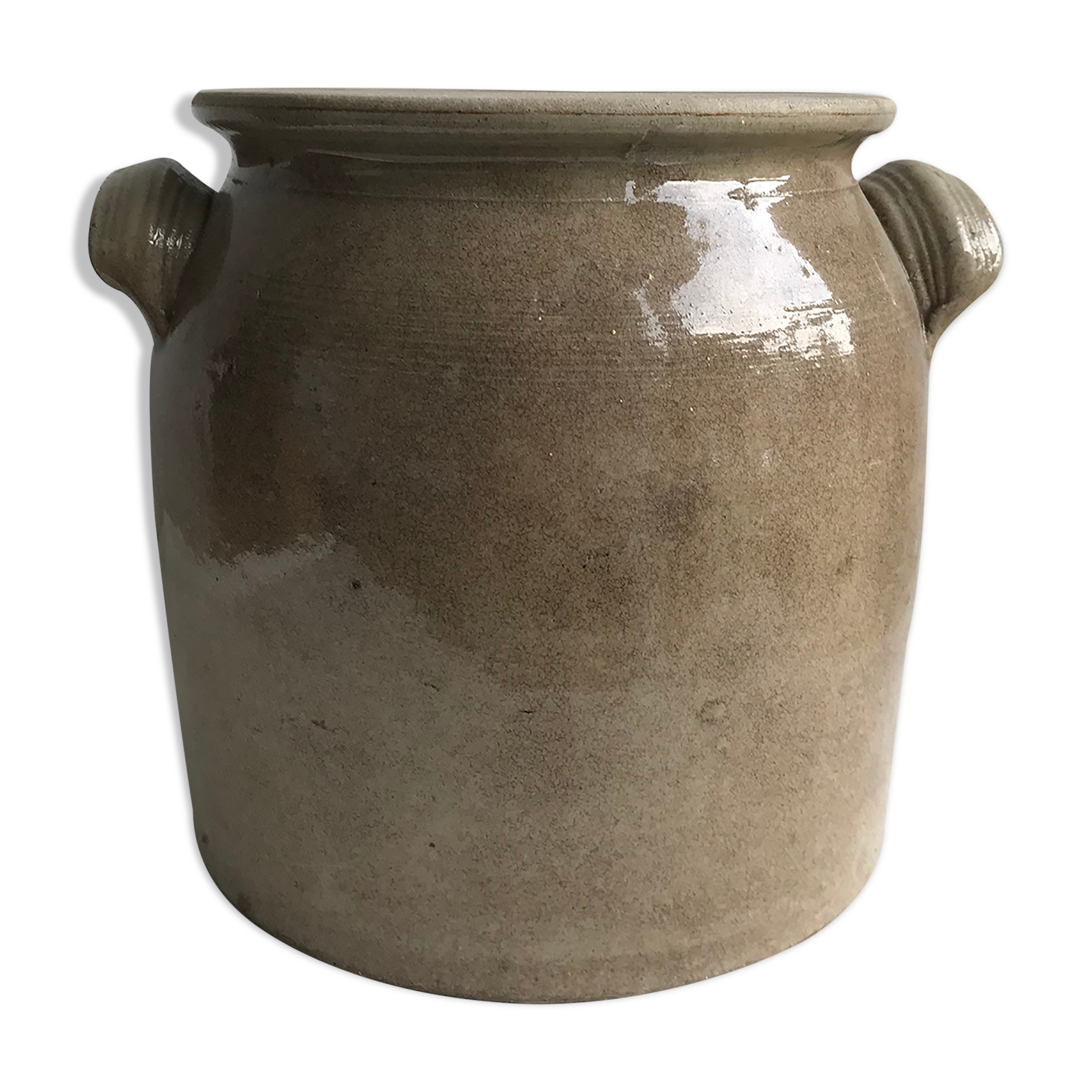 Large terracotta pot