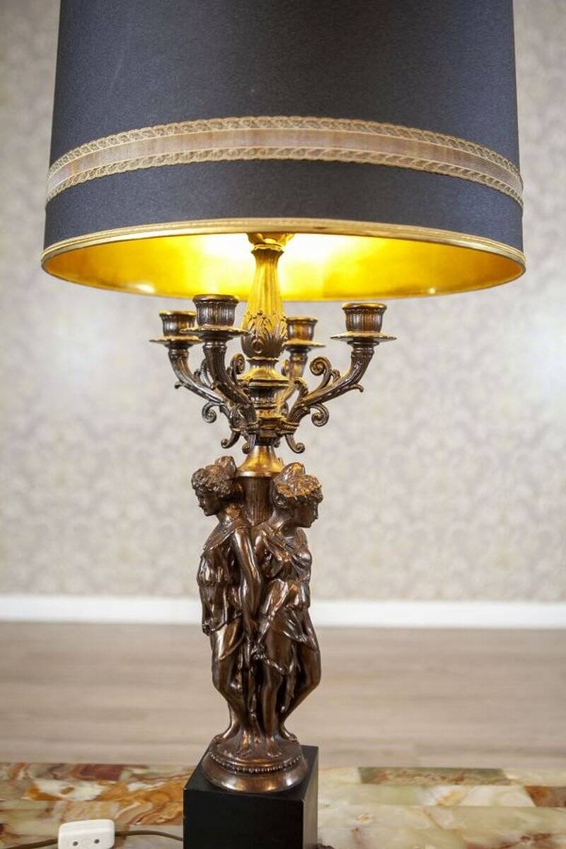 Late 20th Century Mid-Century Modern Desk Lamp in Black