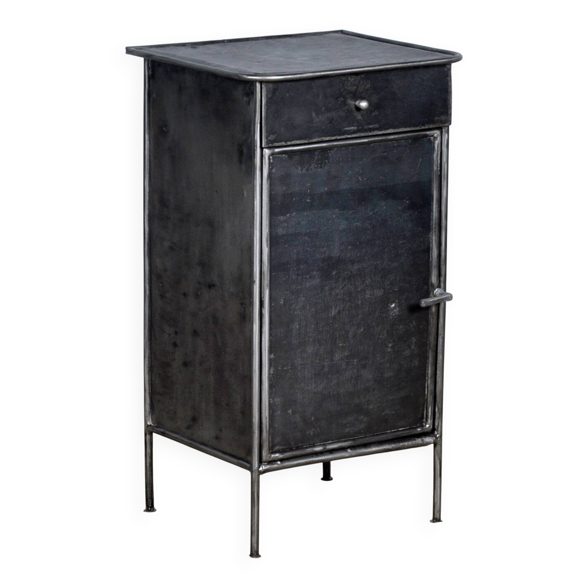 Iron bedside table, 1910s