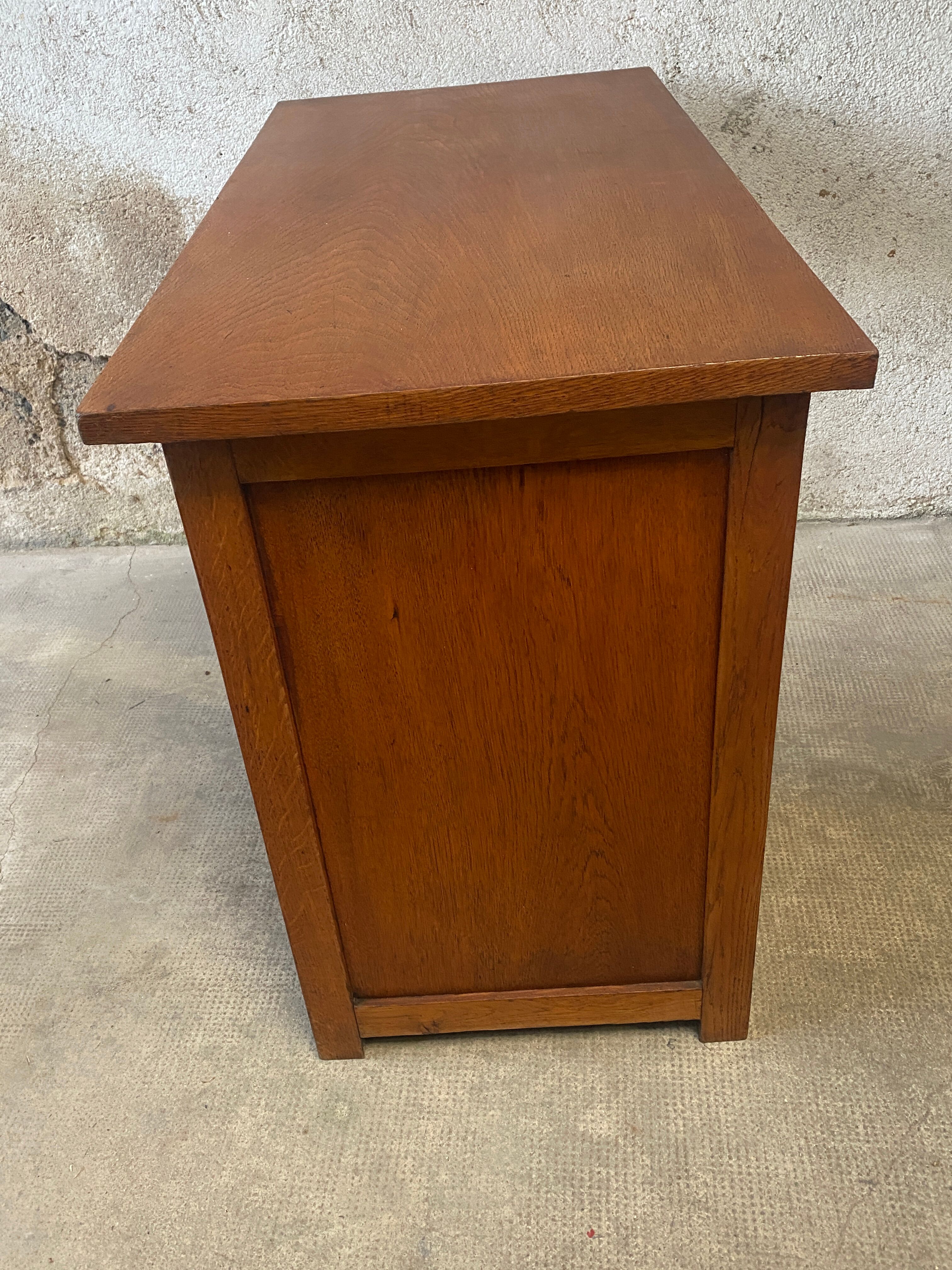 Children's desk in oak