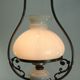 Suspension glass and ceramic /lampshade