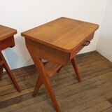 Scandinavian bedside tables