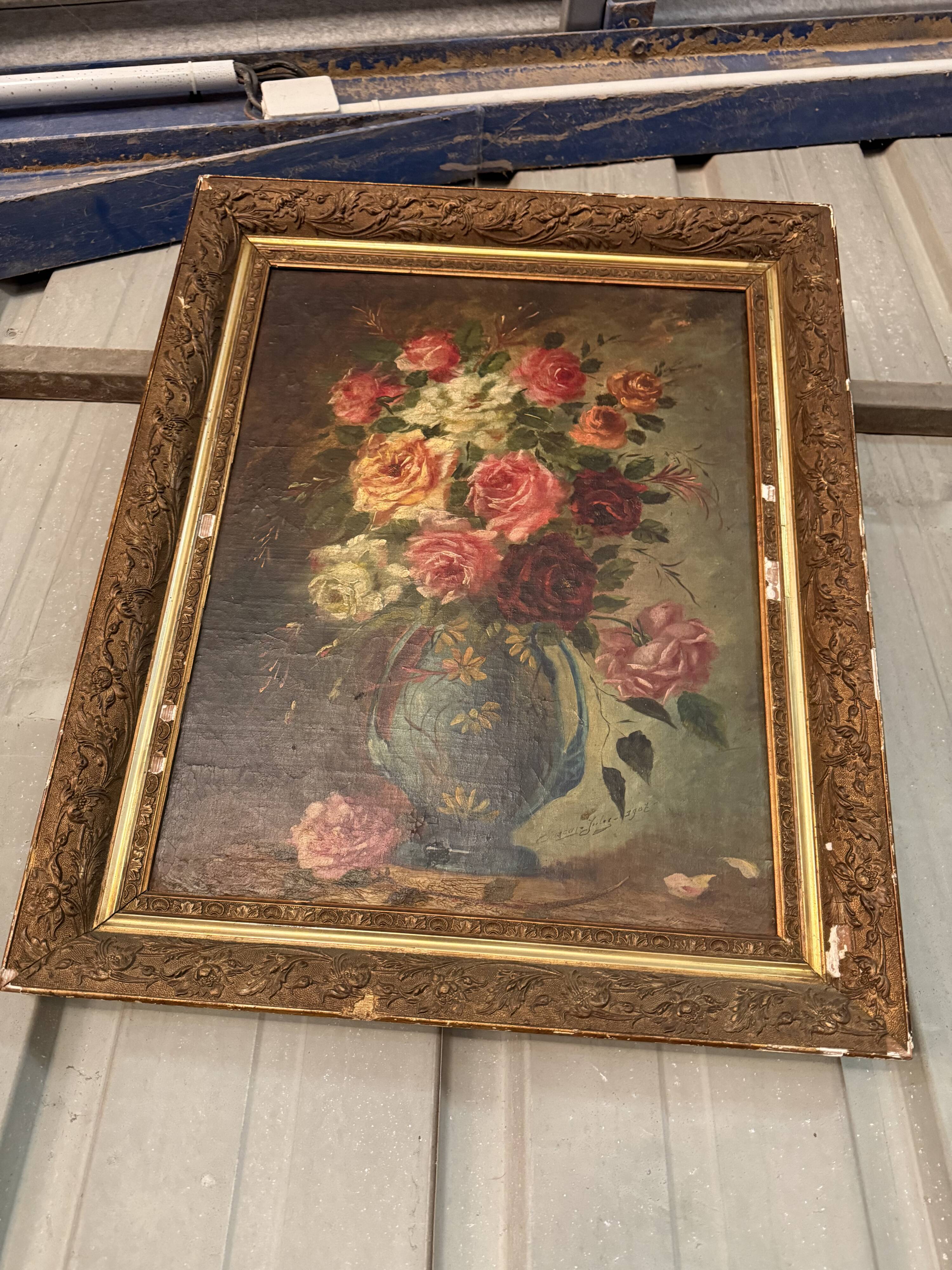 Still life oil on canvas