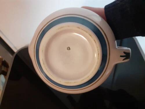 "triskell" coffee pot faiencerie de gourin