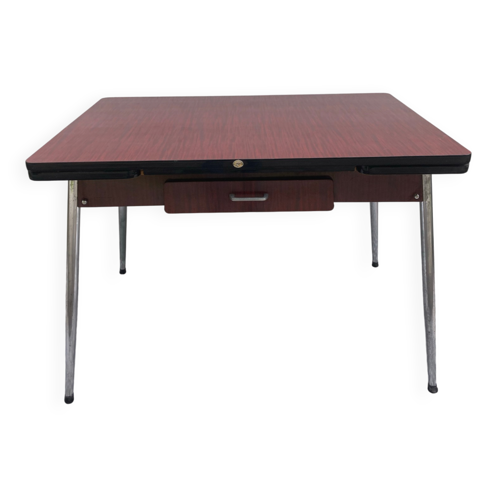 Table Formica jpp couleur lie de vin
