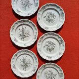 Porcelaine de Lunéville x6