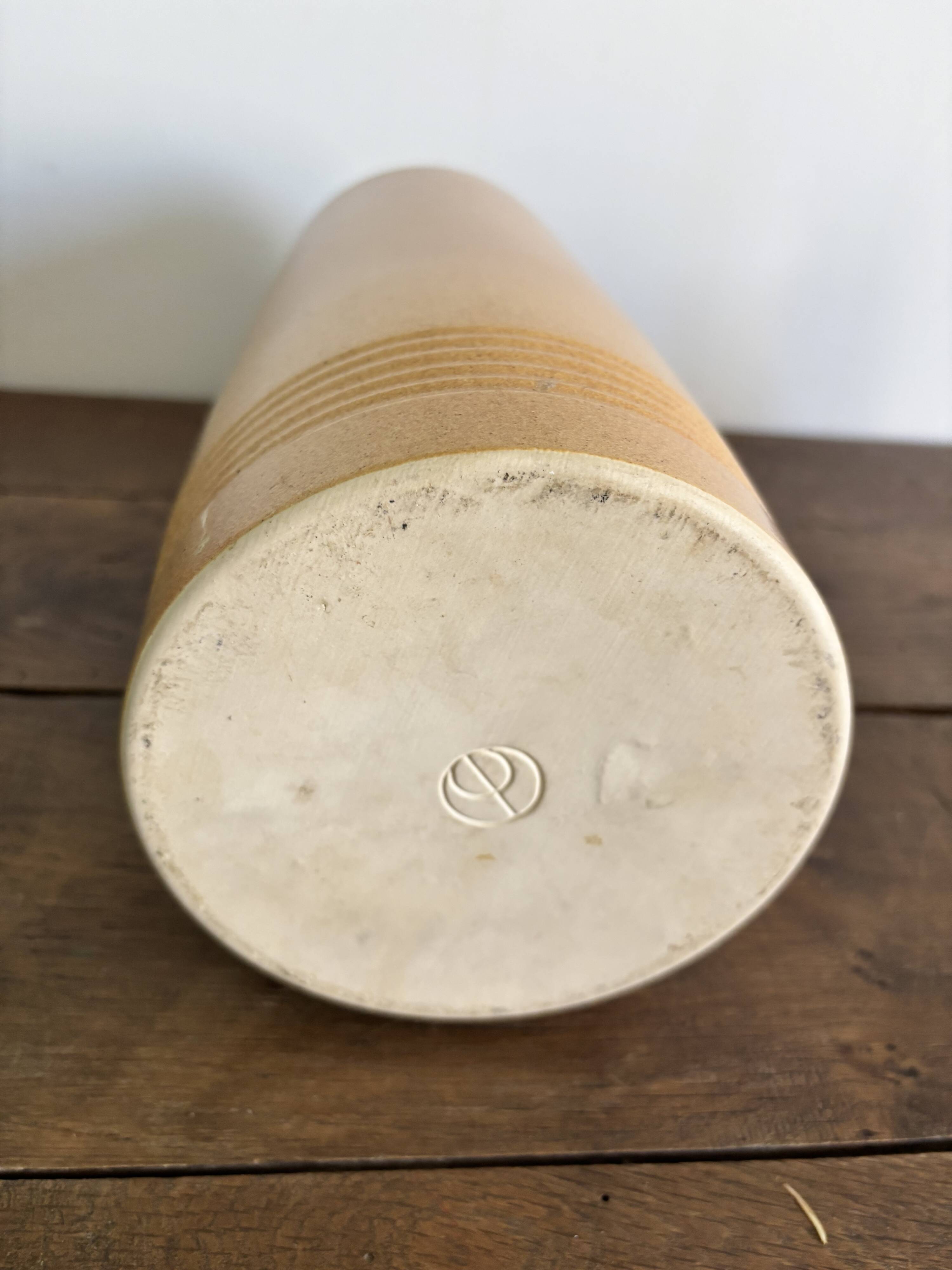 Vintage french stoneware ceramics set – mineral earth
